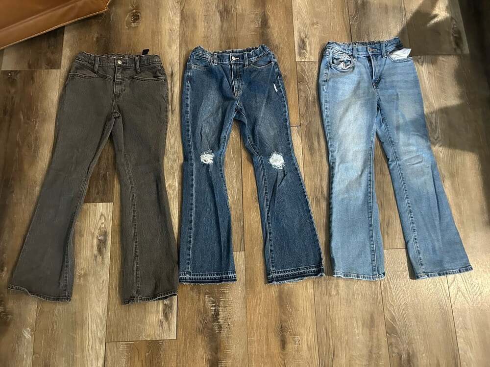 Old Navy High Rise Flare Jeans Size 14 Lot of 6